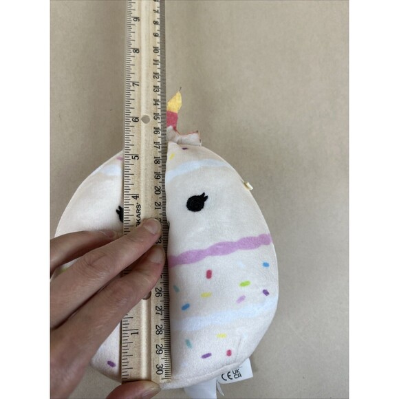 Squishmallows Dorina Birthday Cake Candle Plush Stuffed Toy 7” Official Kellytoy - Picture 7 of 7